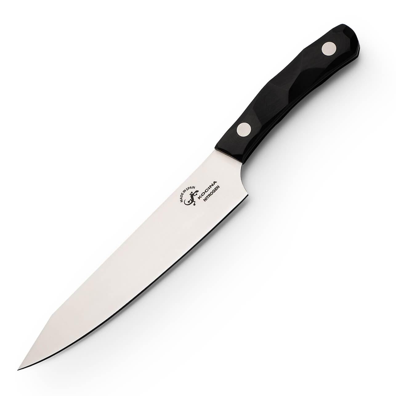 Cuchillo de cocina de 21 cm de hoja y mango de HDM-300 negro Sala...