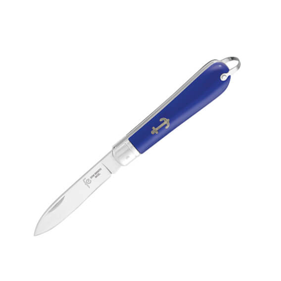 Navaja marinera con mango azul y hoja cabritera de 9 cm Don Benit...