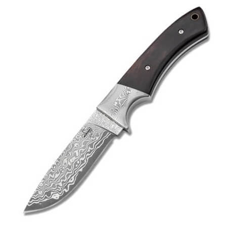 Cuchillo M ONE caza y outdoor con hoja de damasco