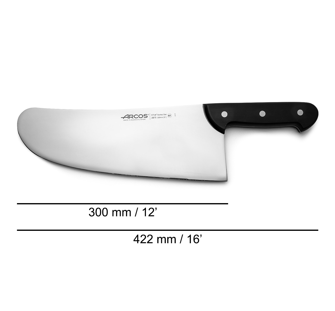 Faca de peixeiro Arcos Universal Series com lâmina de 30 cm