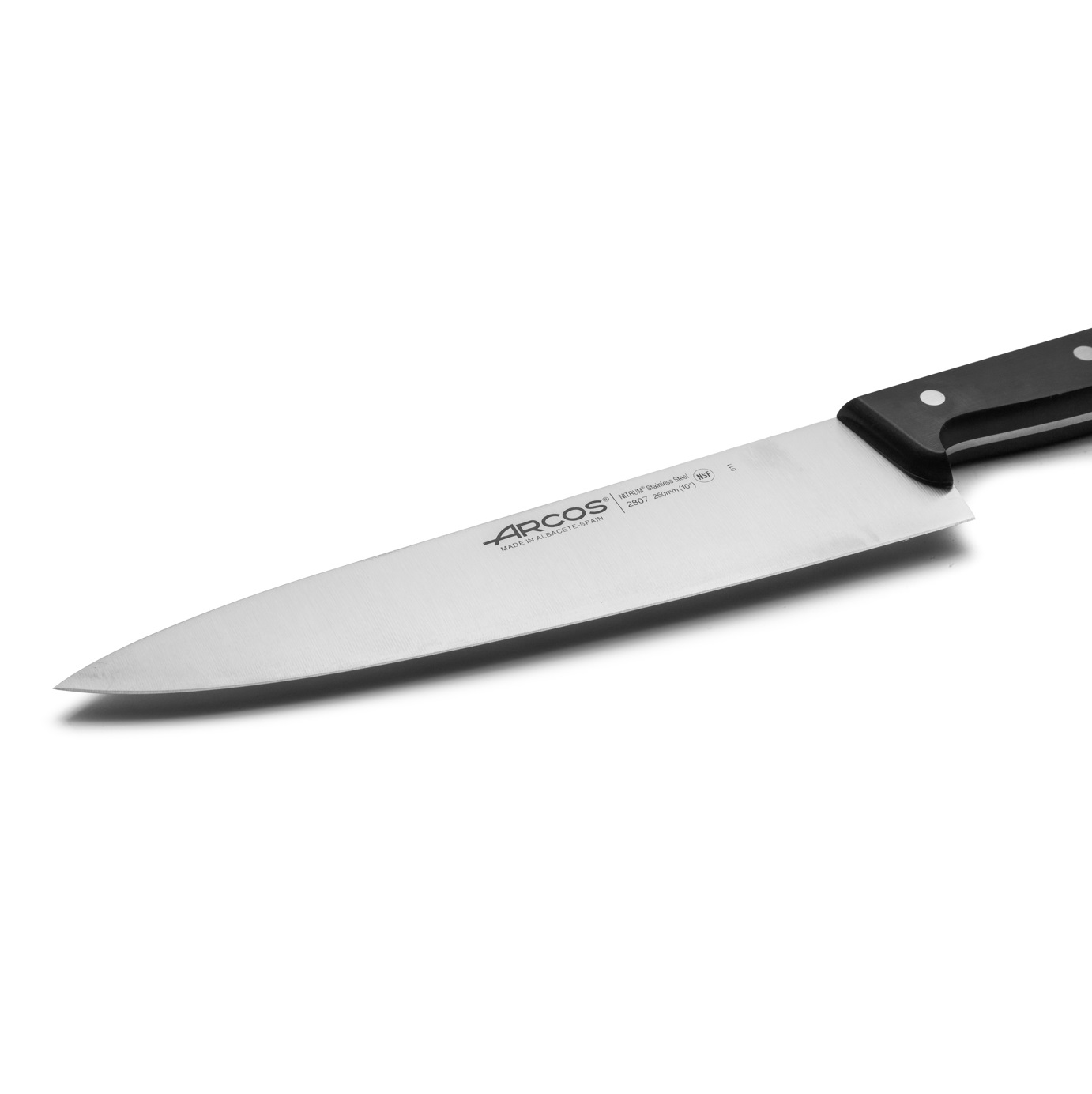 Faca de chef universal Arcos com lâmina de 25 cm e cabo em polioximetileno