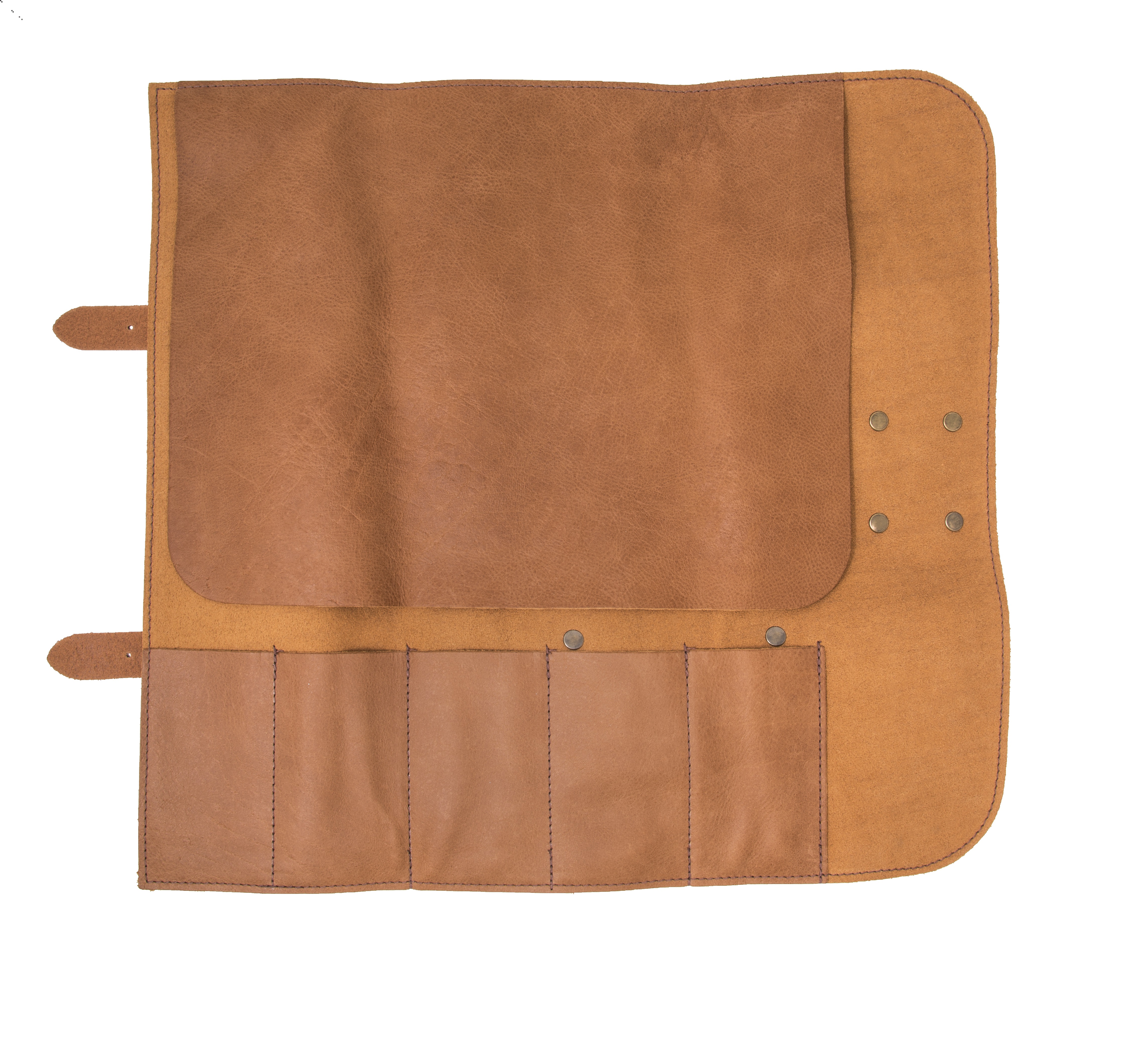 Bolsa para facas Arcos castanho para 5 peças
