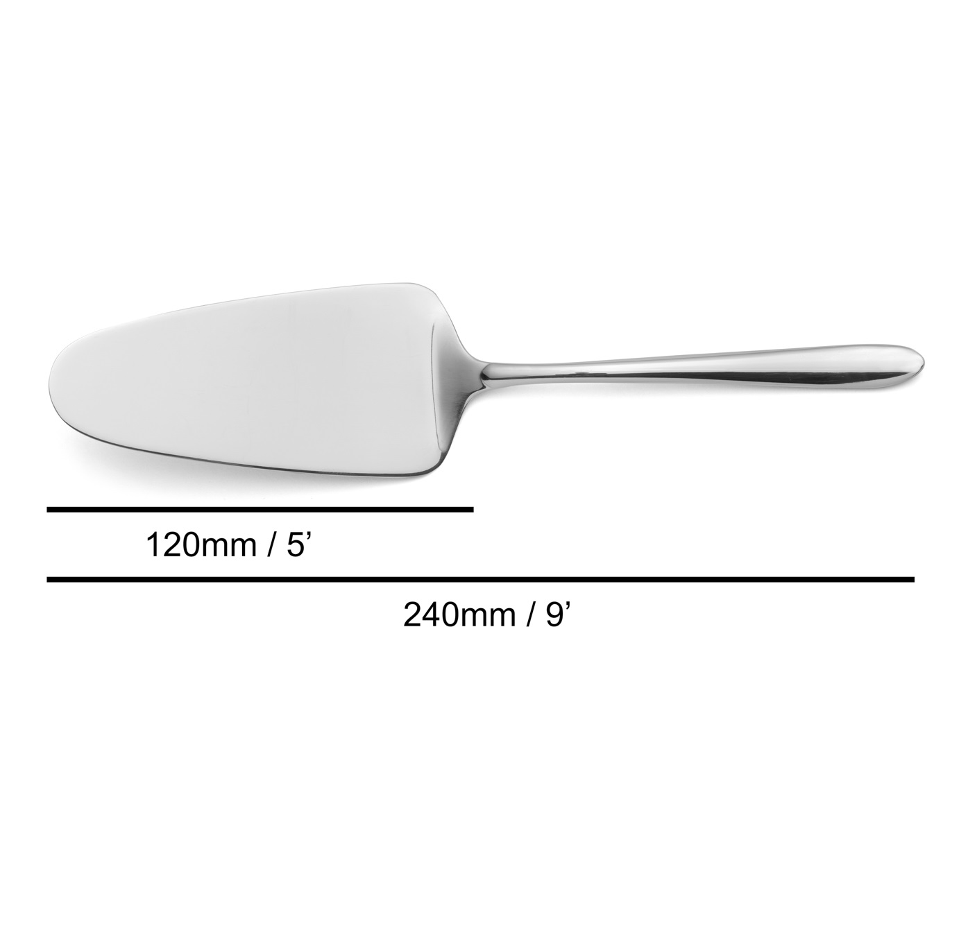 Pá para bolos Arcos Berlin 180 mm em aço inoxidável