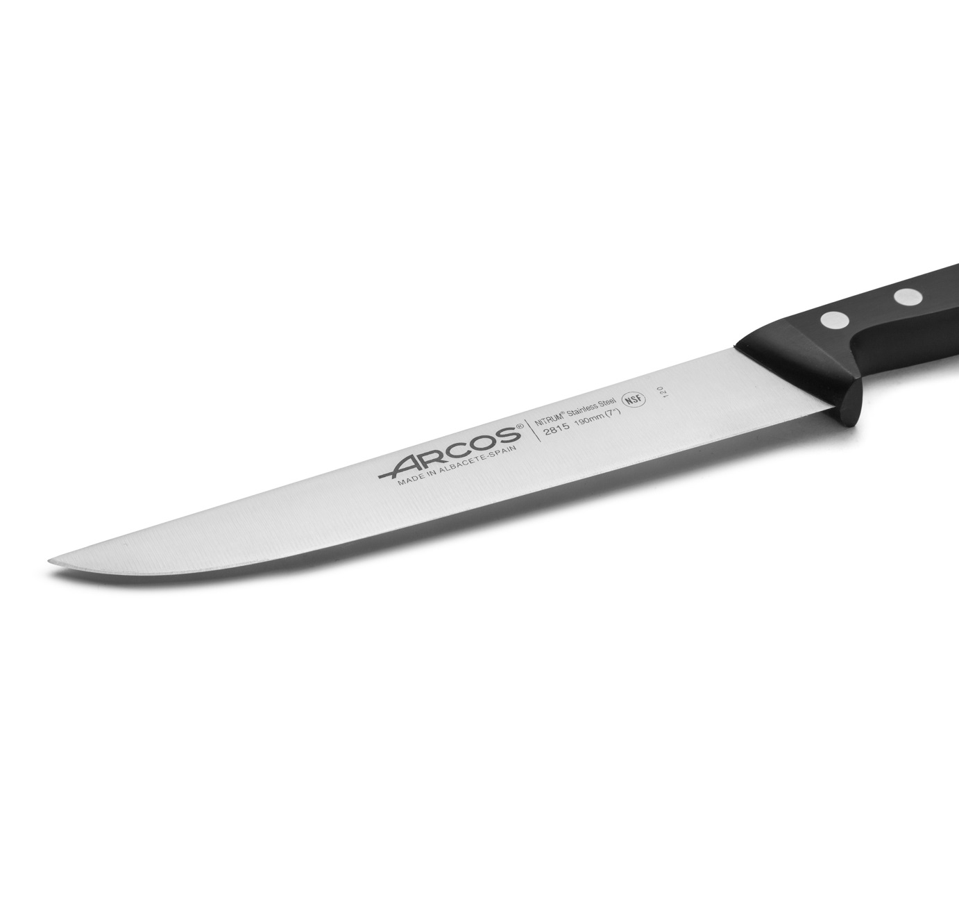 Faca de trinchar Arcos Universal 190 mm com cabo em polioximetileno preto