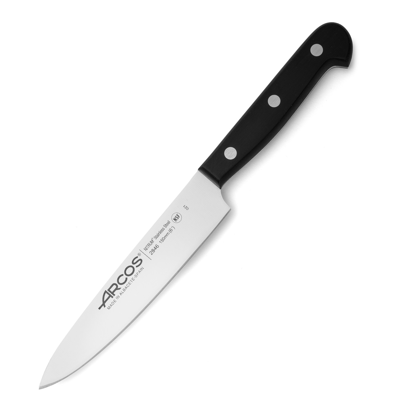 Faca de chef Arcos Universal 150 mm com cabo em polioximetileno p...