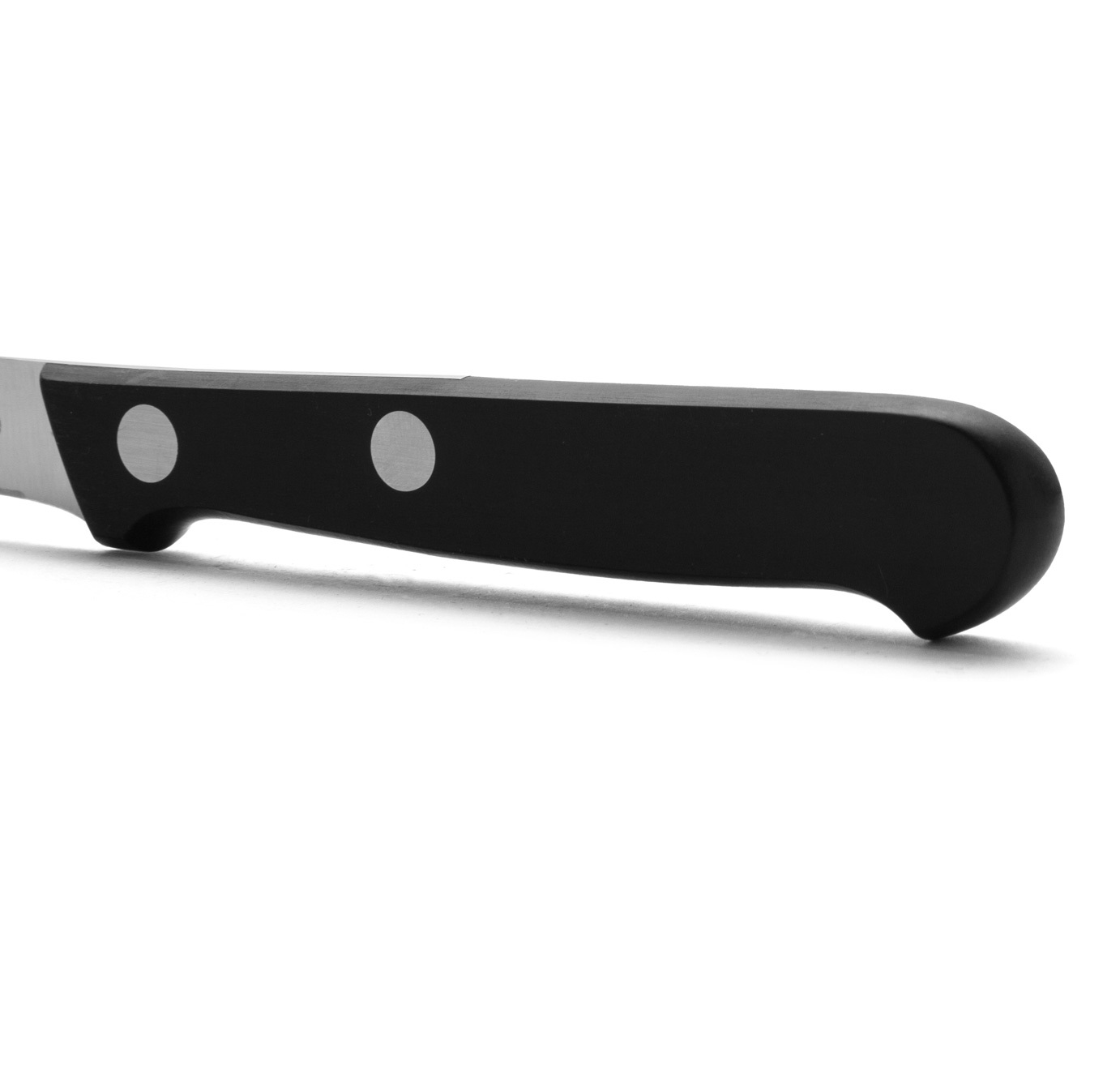 Coltello da cucina curvo Arcos Universal da 60 mm con manico in poliossimetilene nero