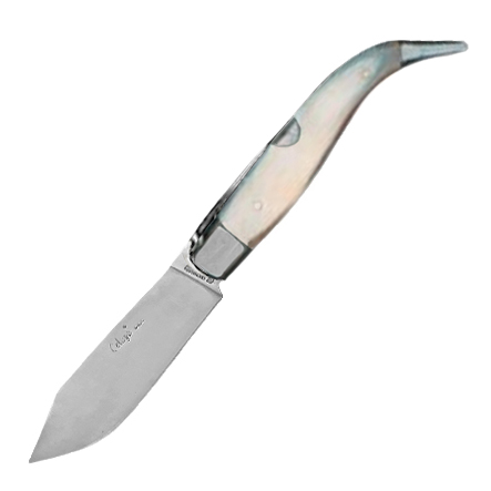 Canif Pastora Albacete avec manche en corne de taureau et virole ...