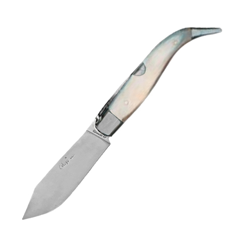 Canif Pastora Albacete avec manche en corne de taureau et virole ...