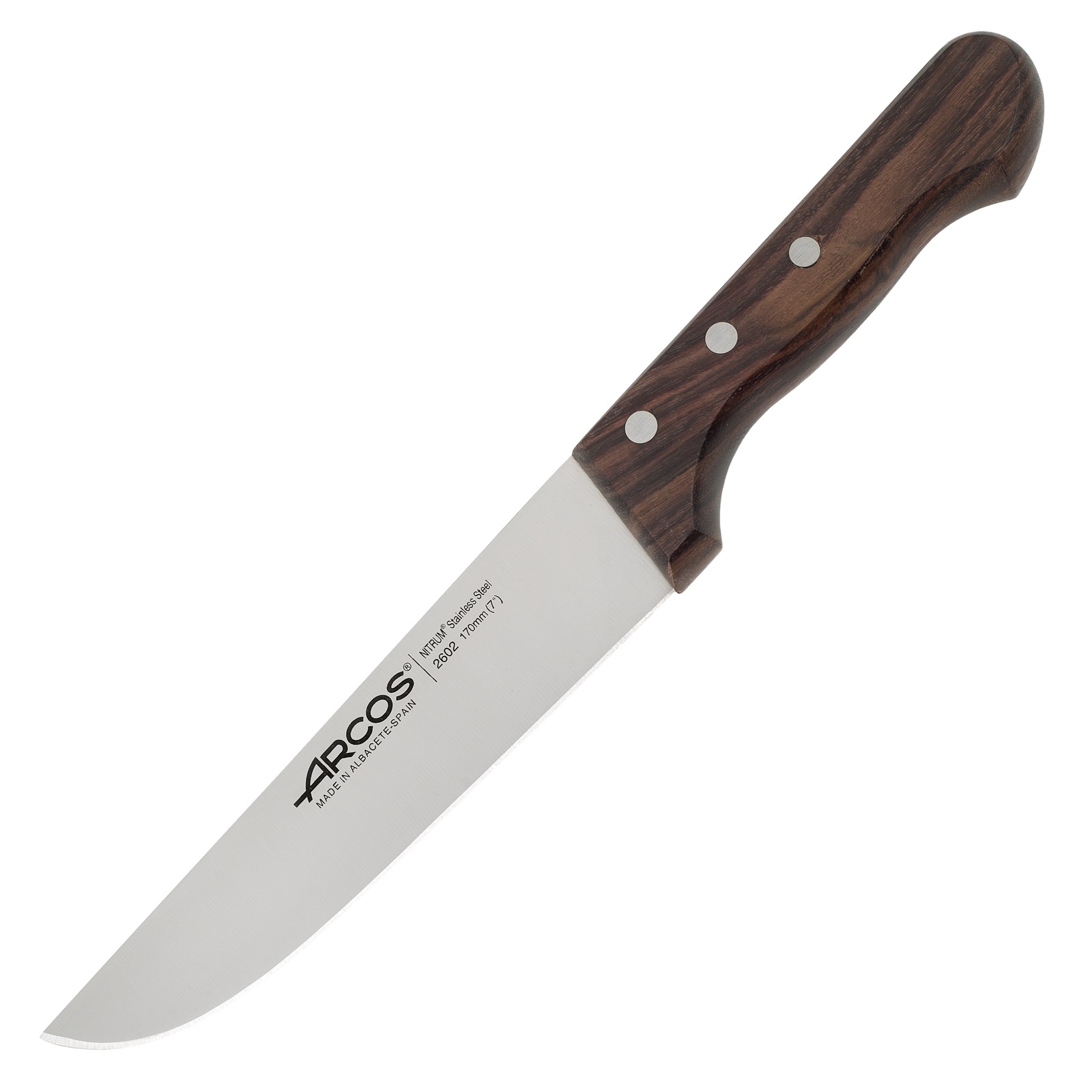 Arcos Atlántico butcher knife with rosewood handle and 170 mm bla...