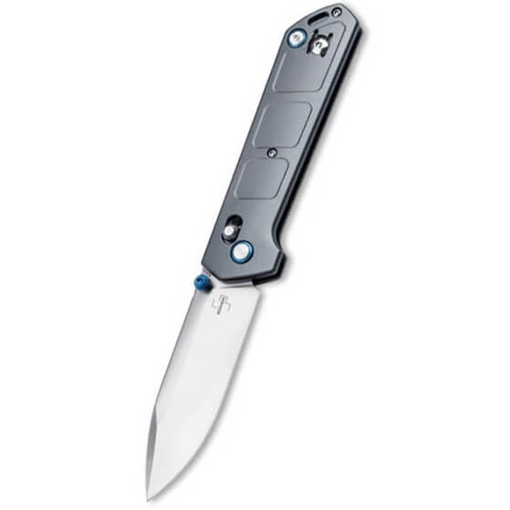 Tactical EDC pocket knife with crossbar lock