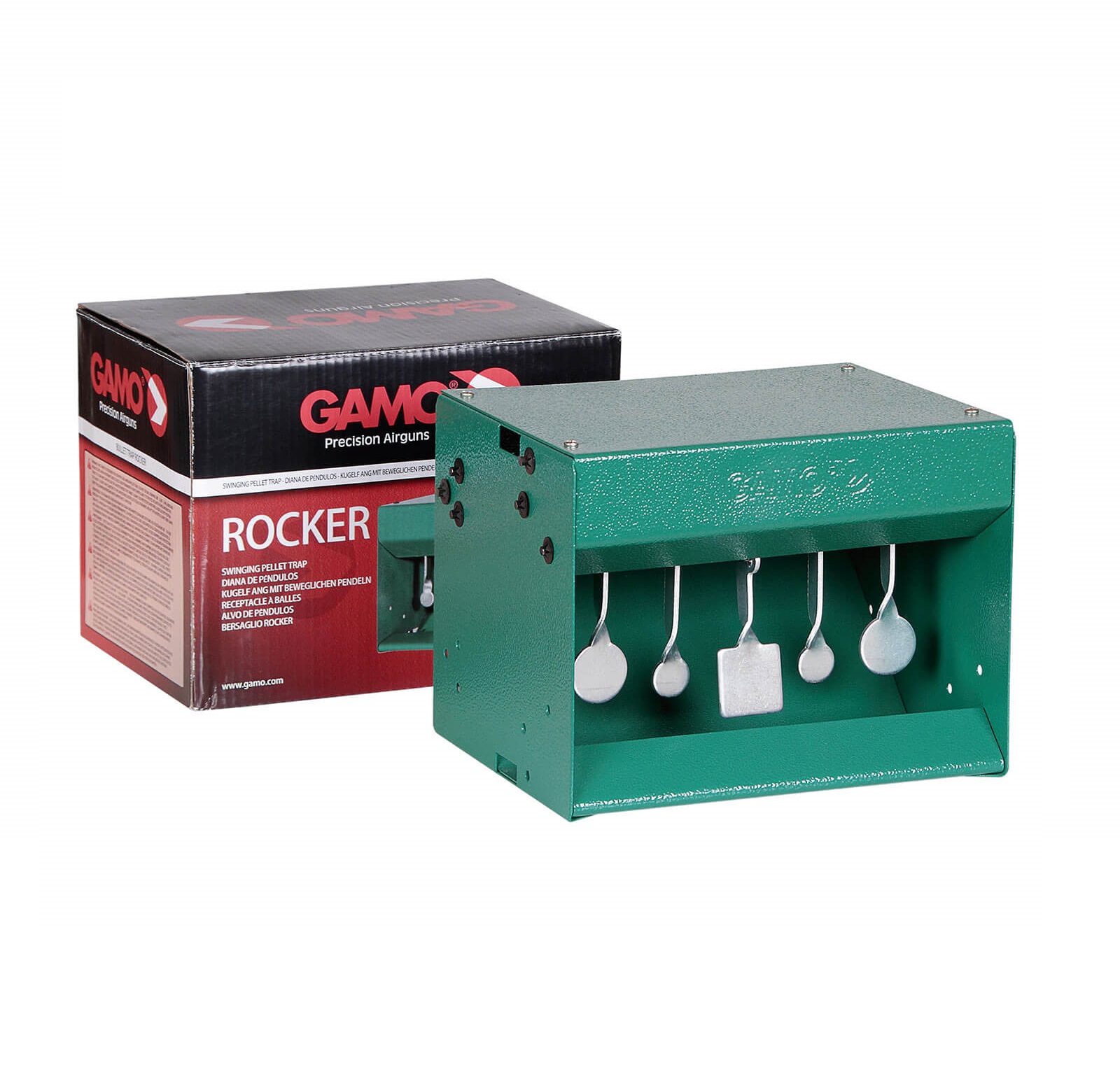 Cible métallique Gamo avec 5 pendules