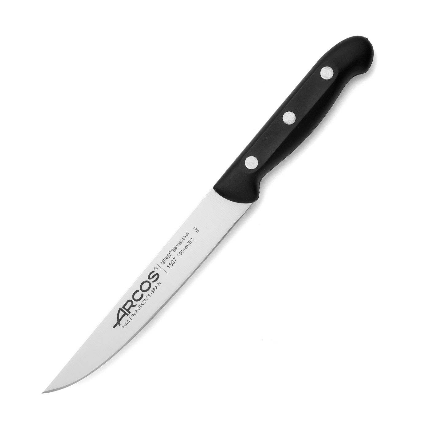 Coltello da cucina Arcos Maitre con manico in polipropilene nero ... Coltello da cucina Arcos Maitre con manico in polipropilene nero ...