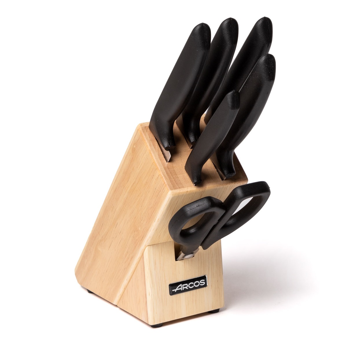 Set da cucina Arcos Niza con 5 coltelli e forbici, manico in poli...