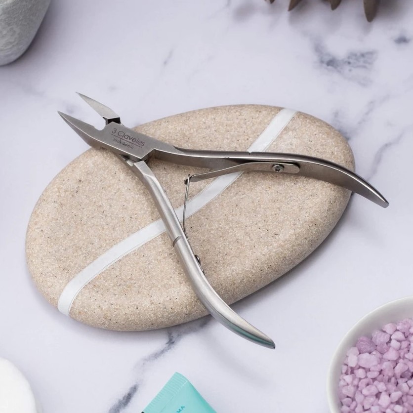 3 Claveles Pince à ongles incarnés 13 cm