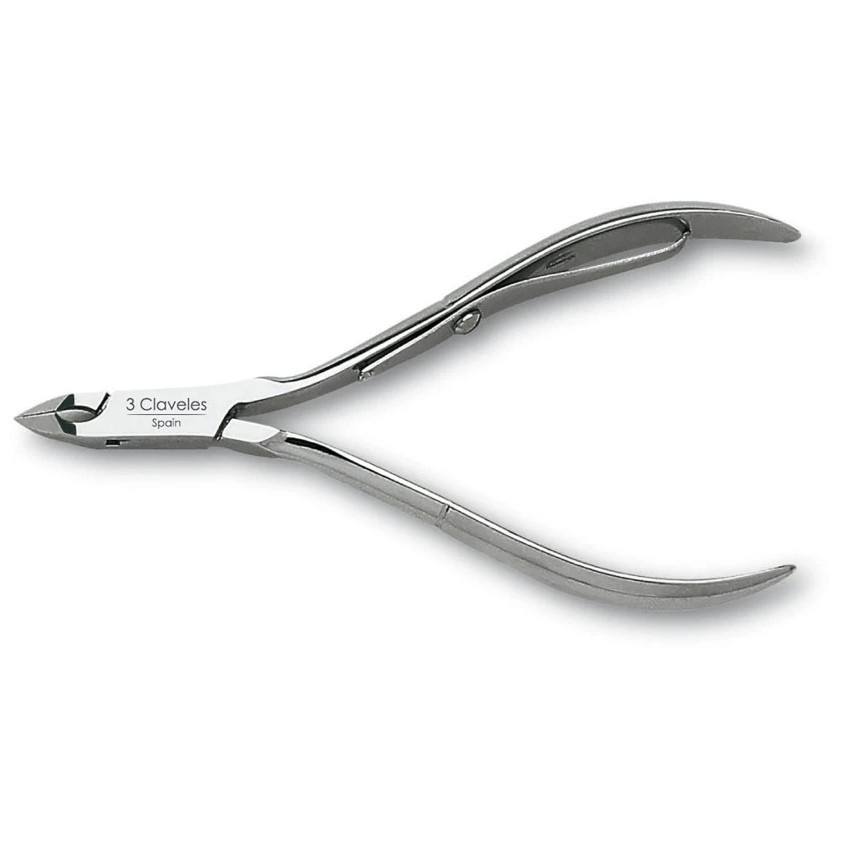 Alicate para cutículas de precisión con 3 mm de corte 3 Claveles