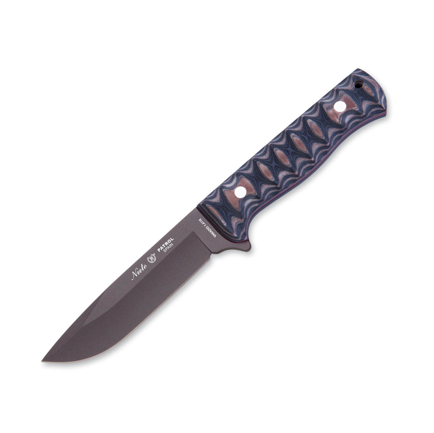 Cuchillo táctico Nieto Patrol Combate con mango de Katex y hoja n...