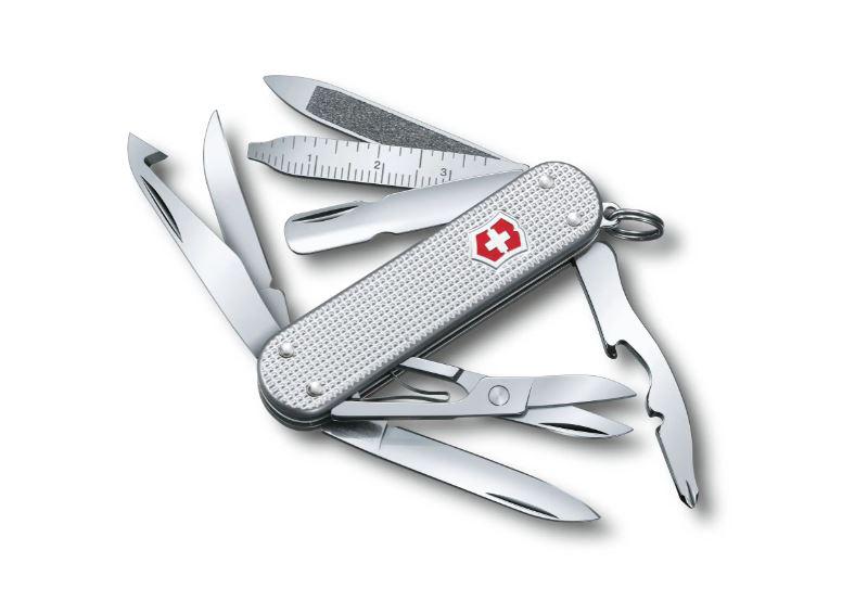 Victorinox Mini Champ Alox Mehrzweckmesser mit 15 Funktionen