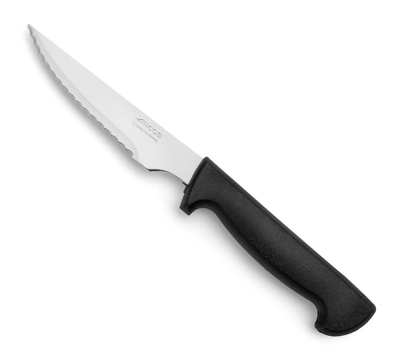 Faca de bife com lâmina de 115 mm e cabo de polipropileno, conjun...