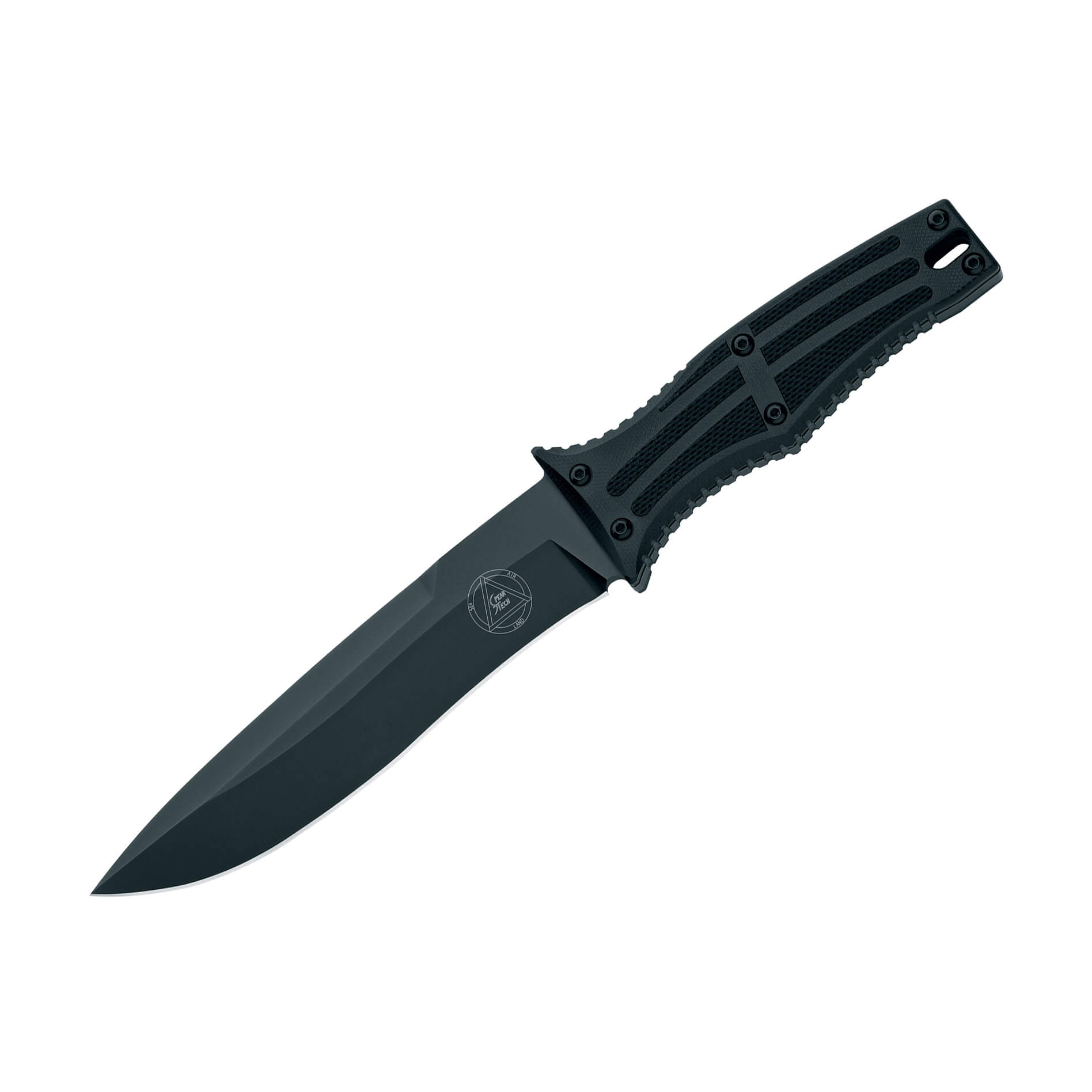 Cuchillo táctico Fox Military Spear Tech con mango de G10 y hoja ...