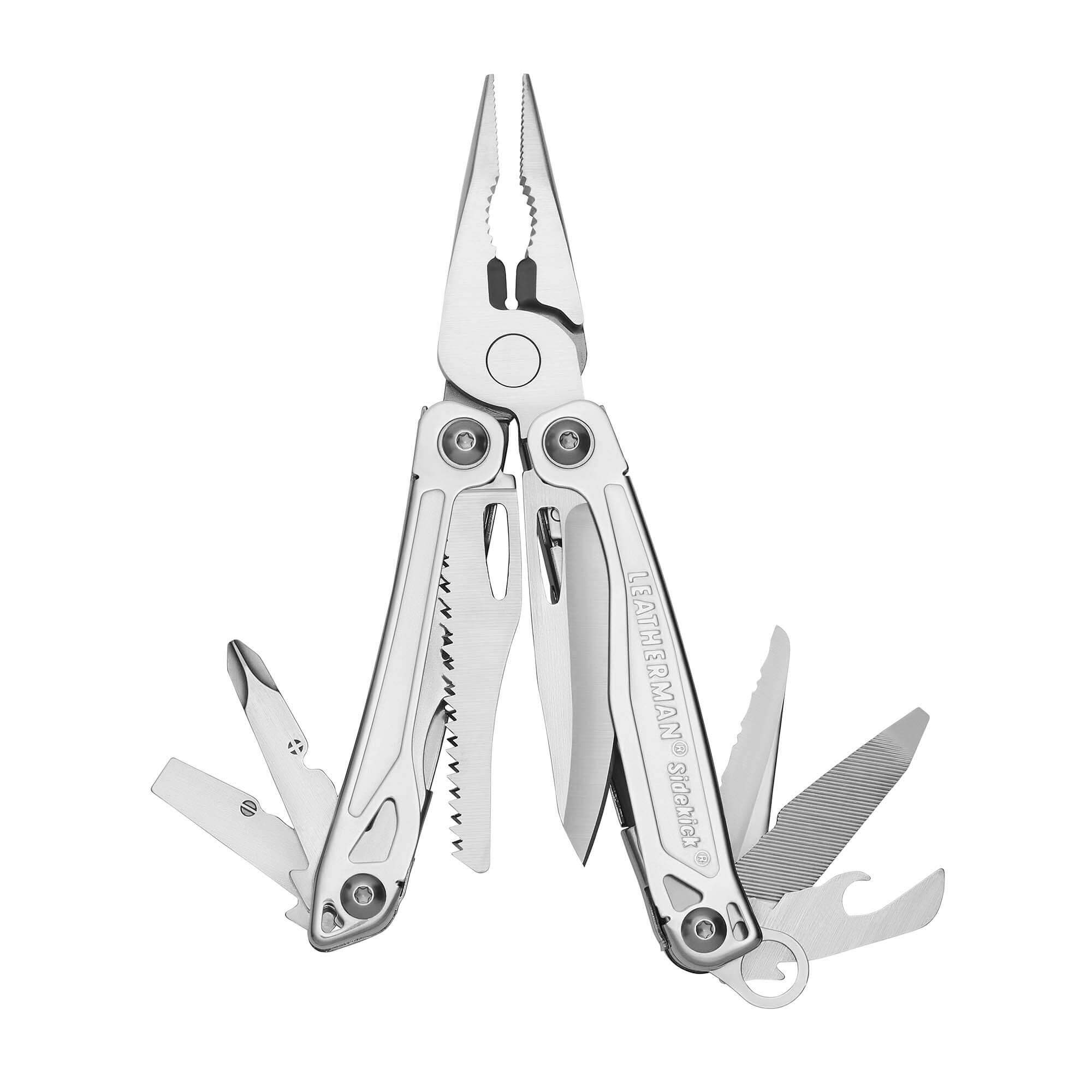 Leatherman Sidekick Edelstahl-Mehrzweckzange mit schwarzer Nylons...