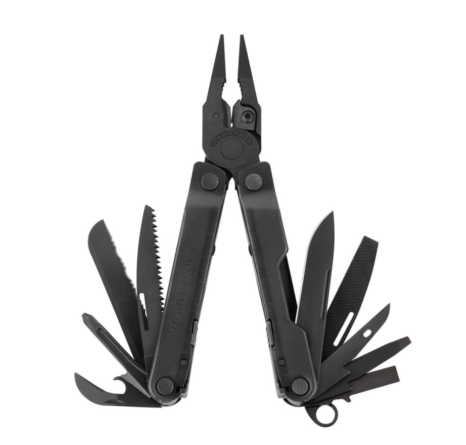 17-Funktions-Schwarzoxid-Lederman-Rebar-Multitool-Zange