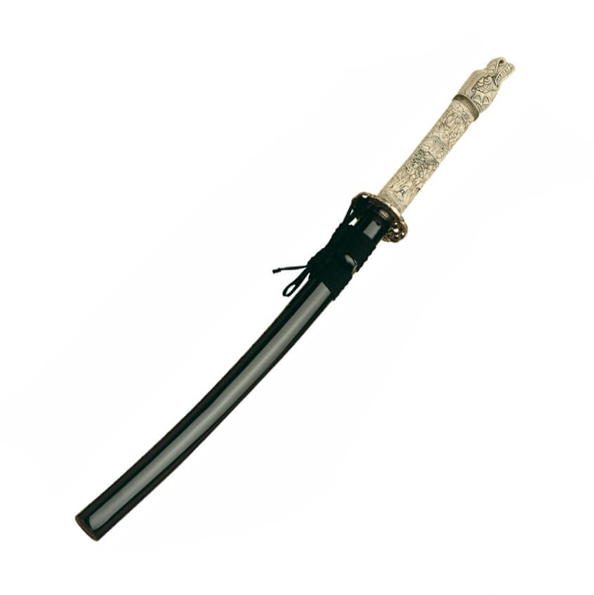 Wakizashi immortel avec gaine noire Marto 421