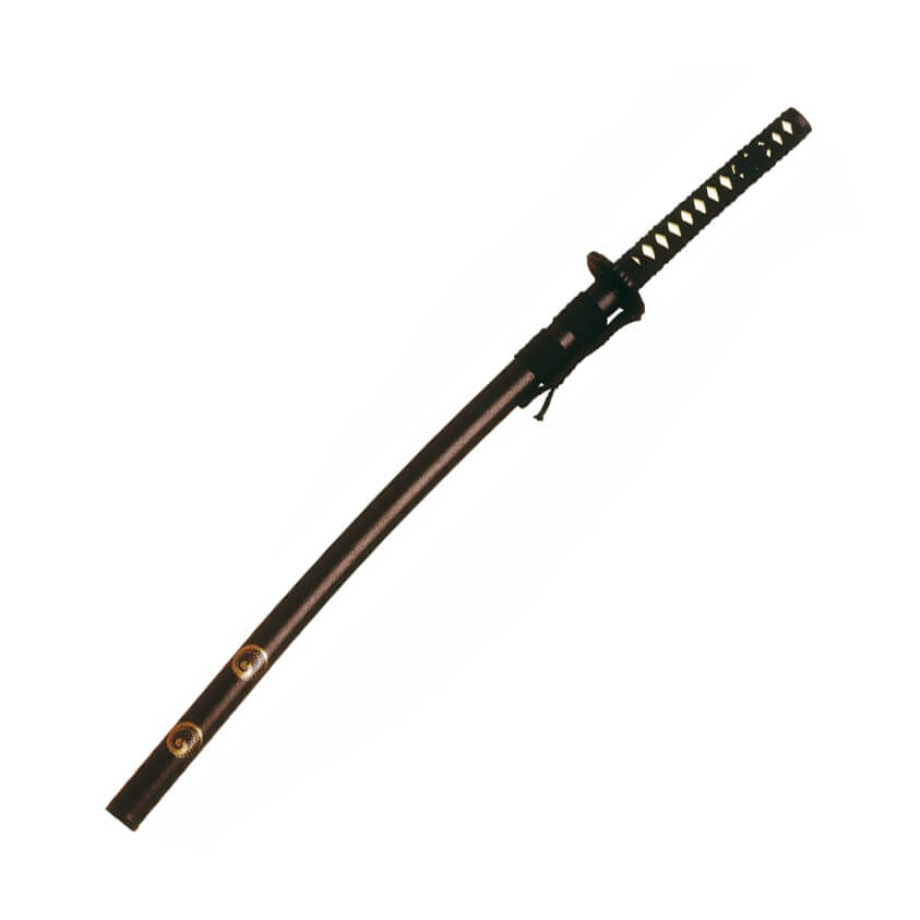 Black Katana Grulla avec poignée cordée Marto 220 100 cm