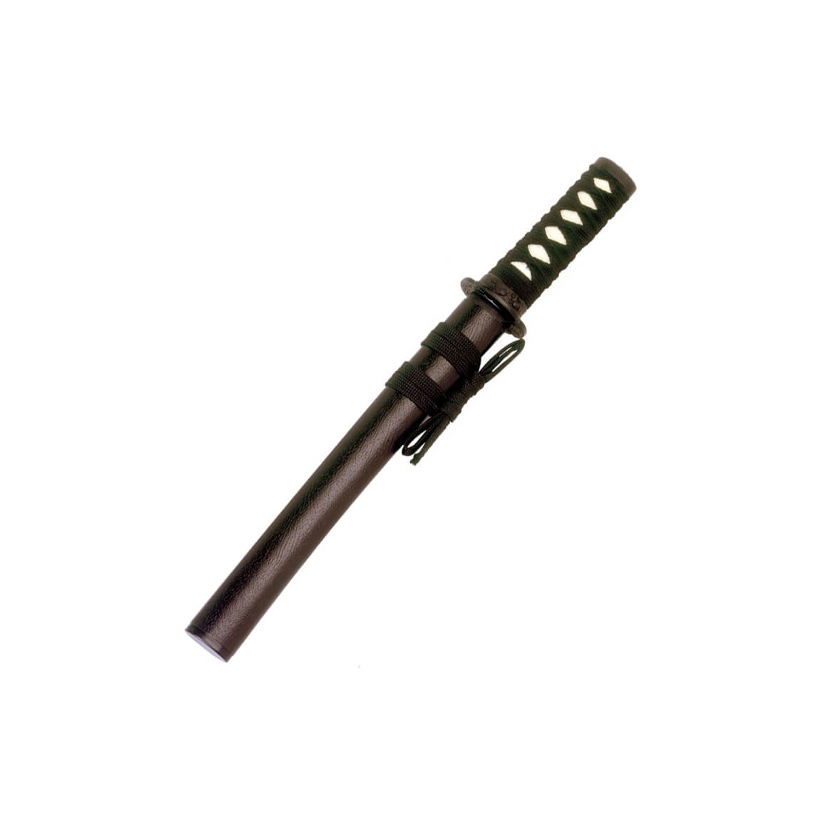 Tanto noir 45 cm avec poignée cordée Marto 670