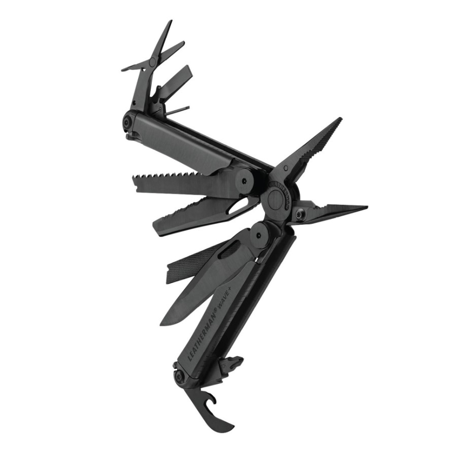 Pince multi-outils en oxyde noir 18 fonctions Leatherman Wave+