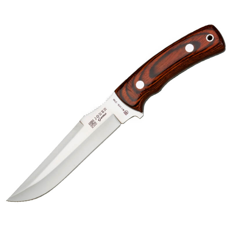 Cuchillo de caza Joker Gamo con mango de estamina y hoja de 15.5 ...