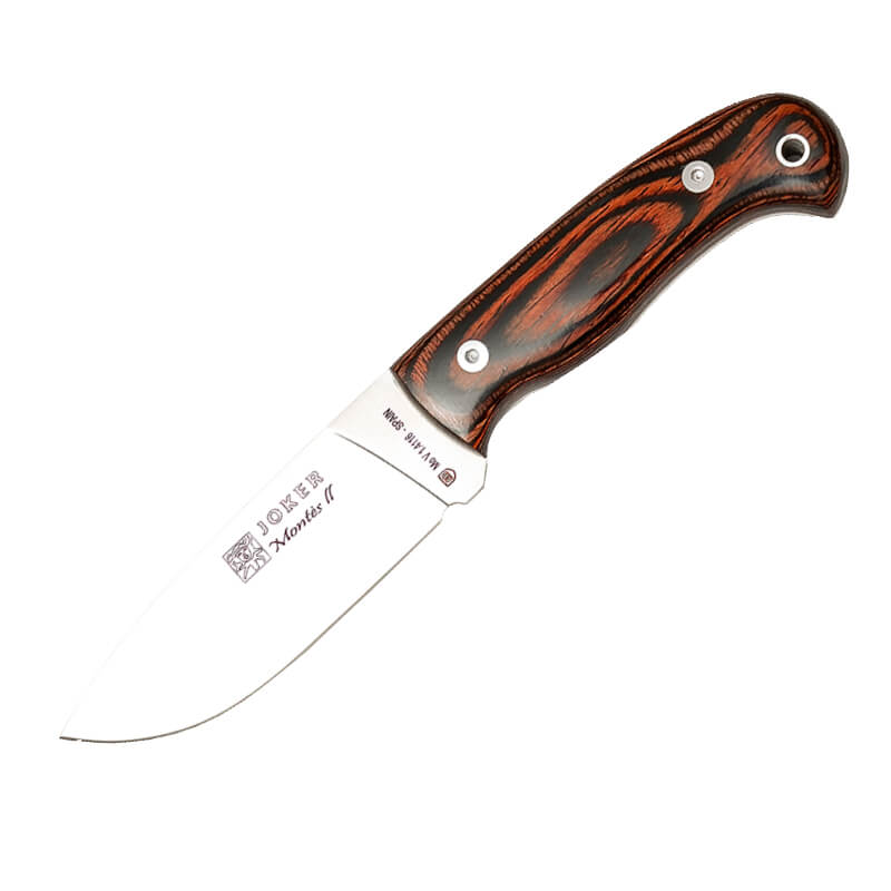 Joker Montés II Jagdmesser mit Stamina-Griff und 11 cm Klinge