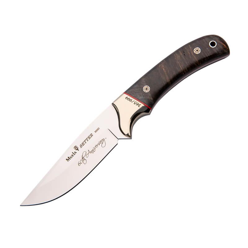 Cuchillo Muela Setter edición limitada con mango de madera de raí...