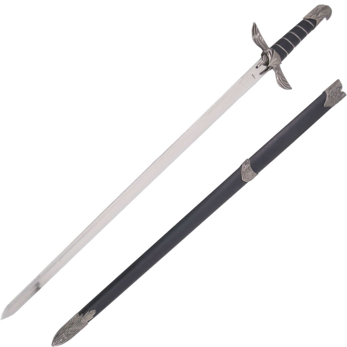 Épée Altaïr d'Assassin's Creed avec lame de 72 cm et fourreau noi...