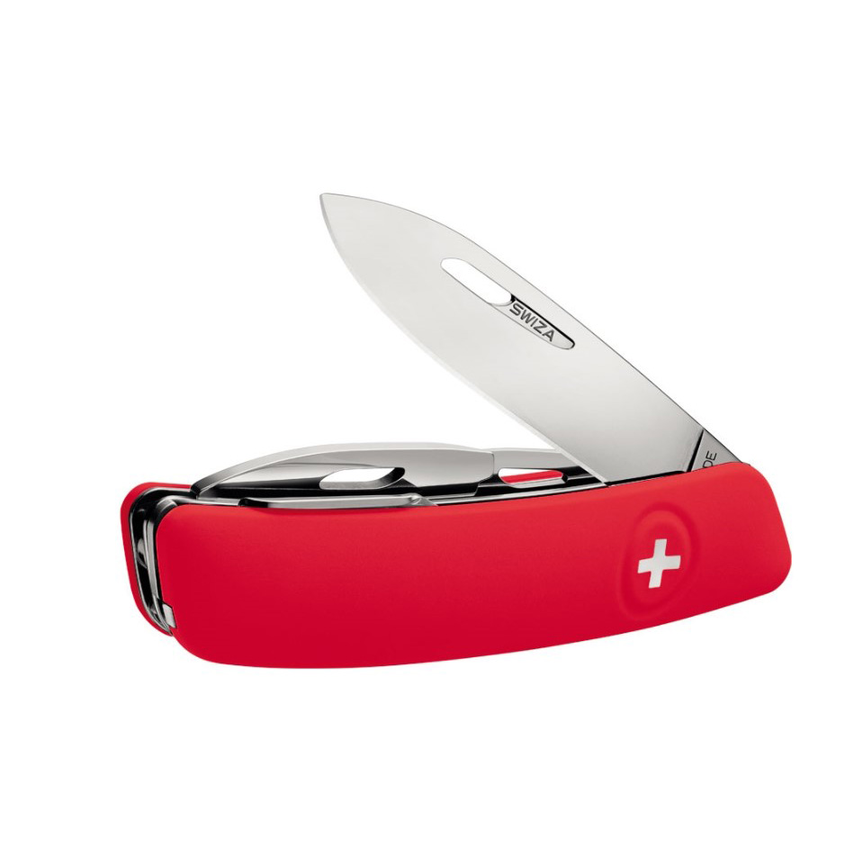 Navaja multiusos Swiza D03 roja con 11 funciones