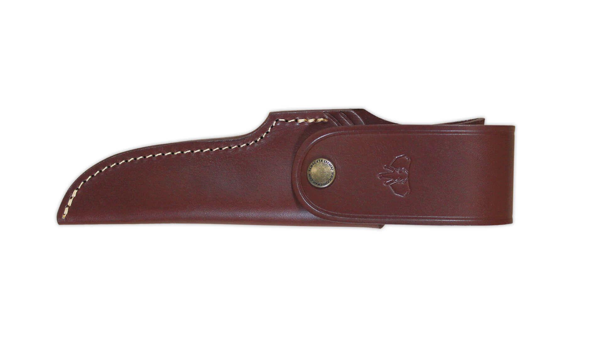Cuchillo de caza Cudeman Akeley con mango de asta de ciervo