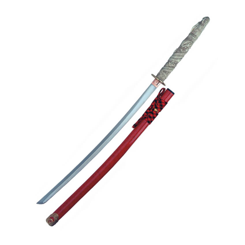 Duncan Macleod Katana avec manche en résine tête de dragon Marto ...