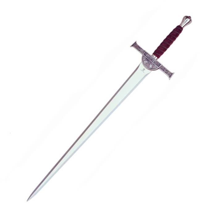Épée Macleod avec manche en velours rouge Marto HI595