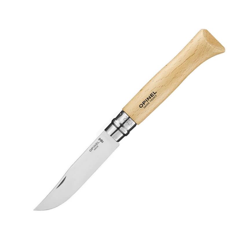 Opinel Nº 12 con hoja de acero inoxidable y mango de madera de ha...