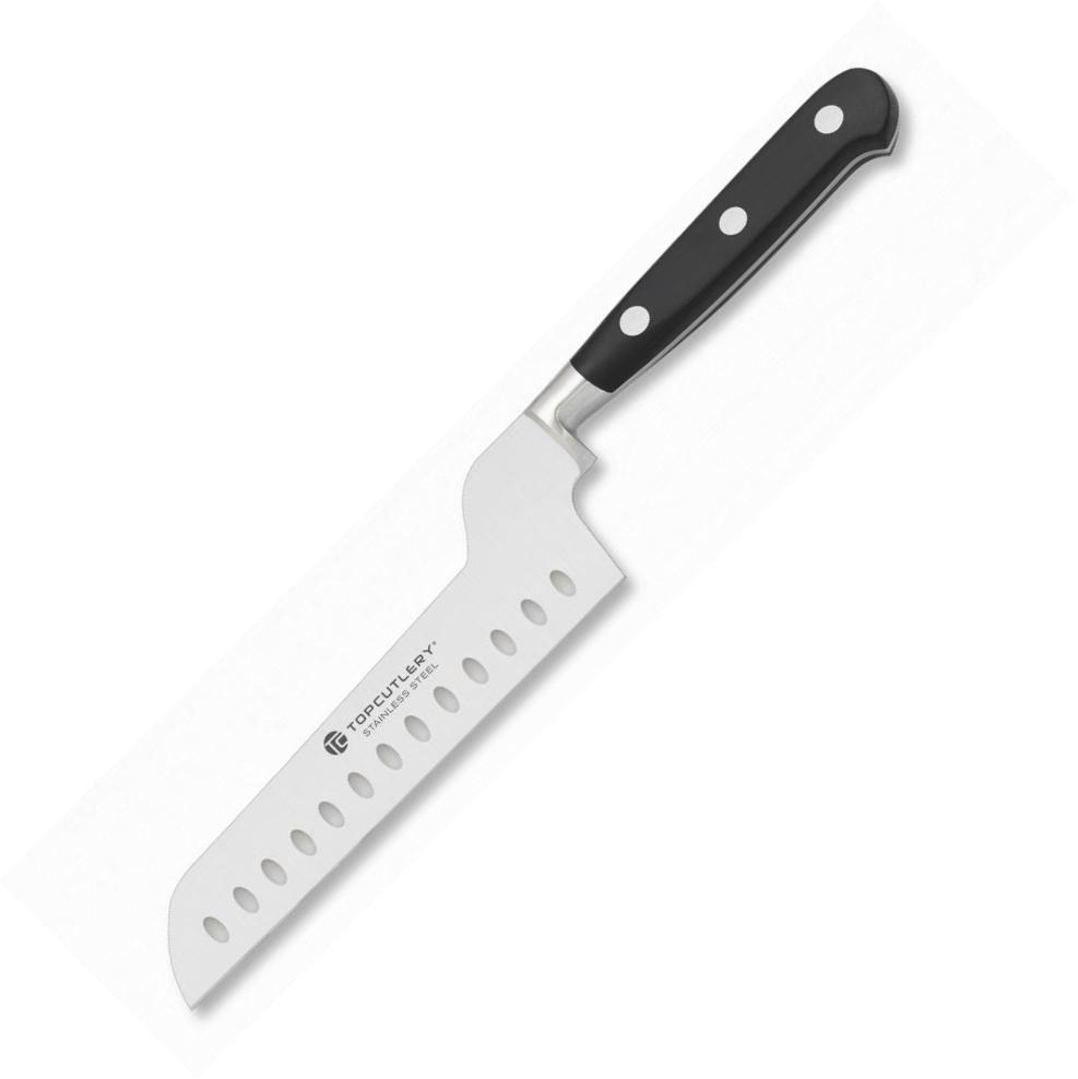 Professional cheese knife. both sides of the blade 05