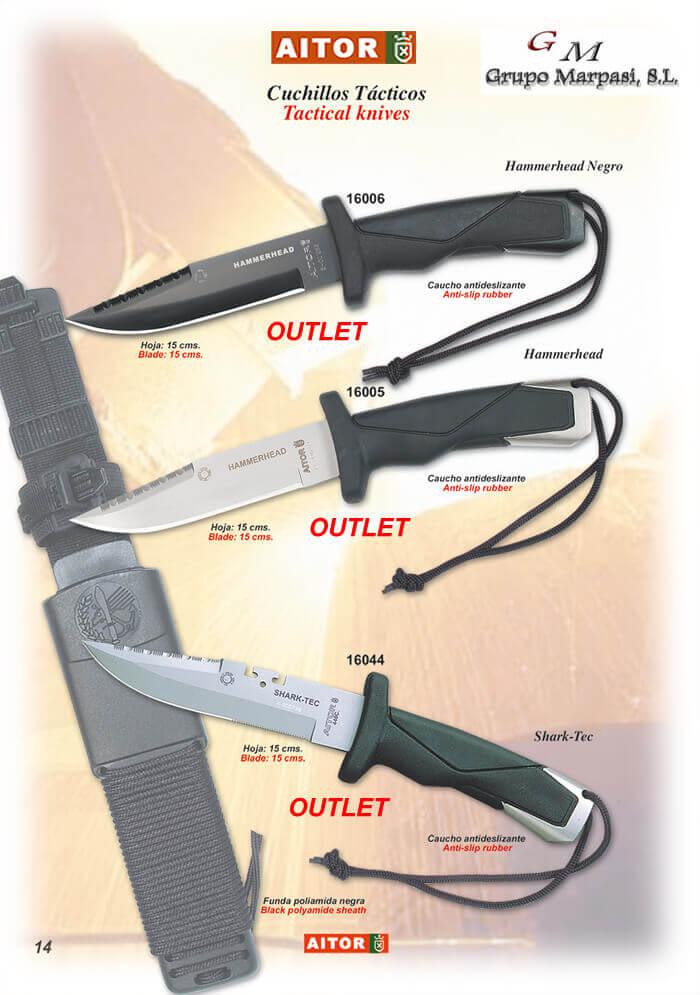 HAMMERHEAD Aitor tactical knives Cutlery