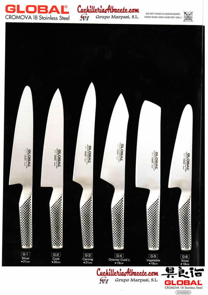 GLOBAL JAPANESE KNIVES GLOBAL professional knives Cutlery
