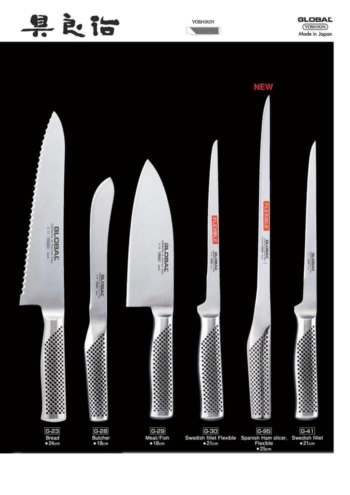 GLOBAL JAPANESE KNIVES GLOBAL professional knives Cutlery