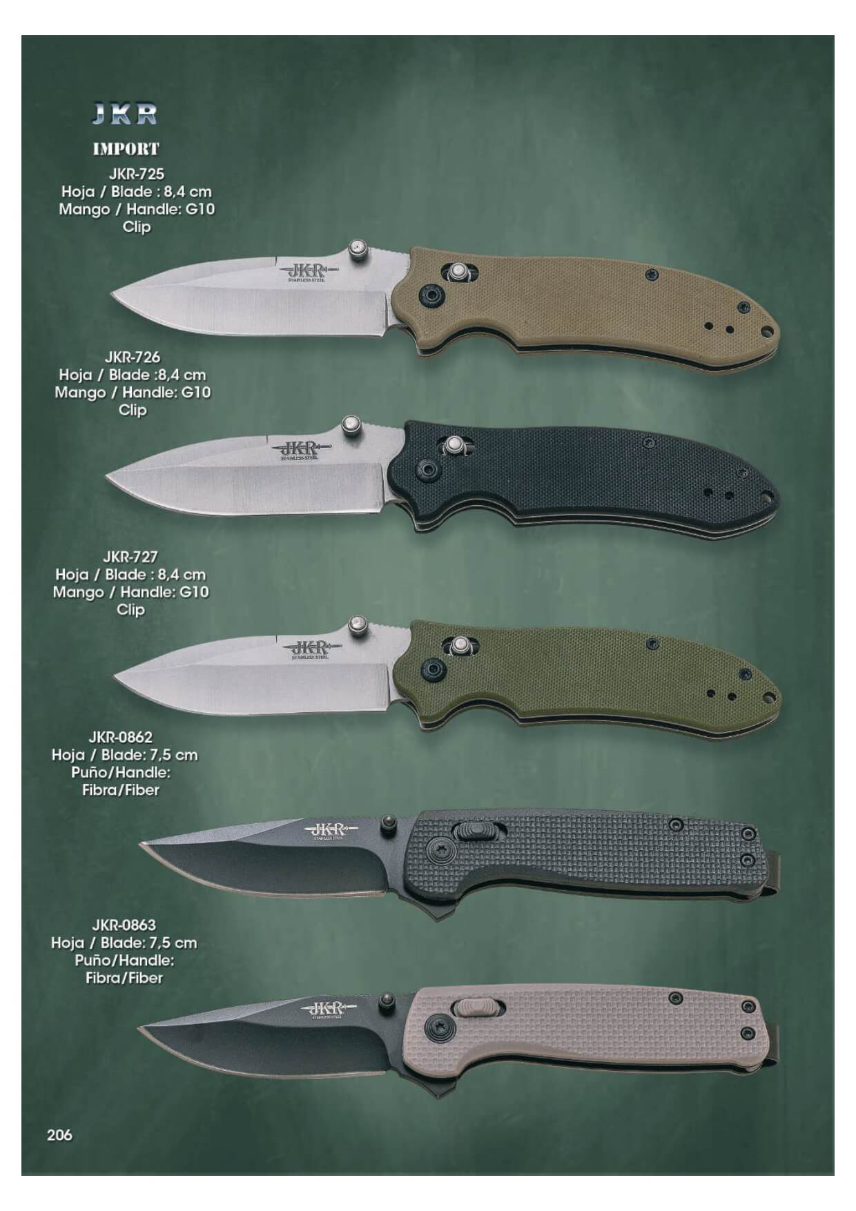 FOLDING KNIVES TACTICS JKR pocketknives tactical, Cutlery