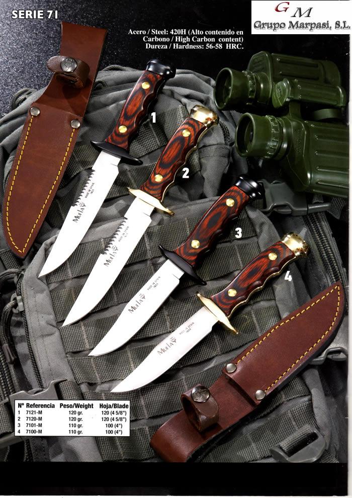 SERIE 7I hunting knives mountain knives Muela Wholesale Knives