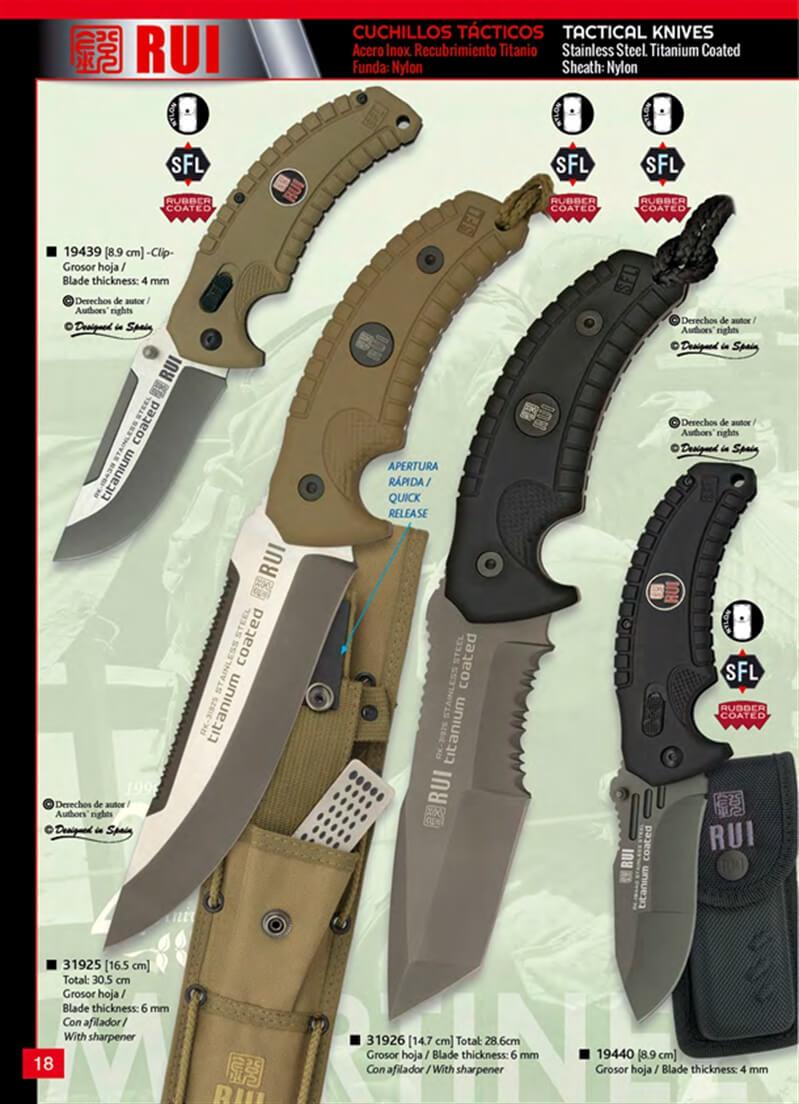 TACTICAL KNIVES Rui tactical knives Cutlery