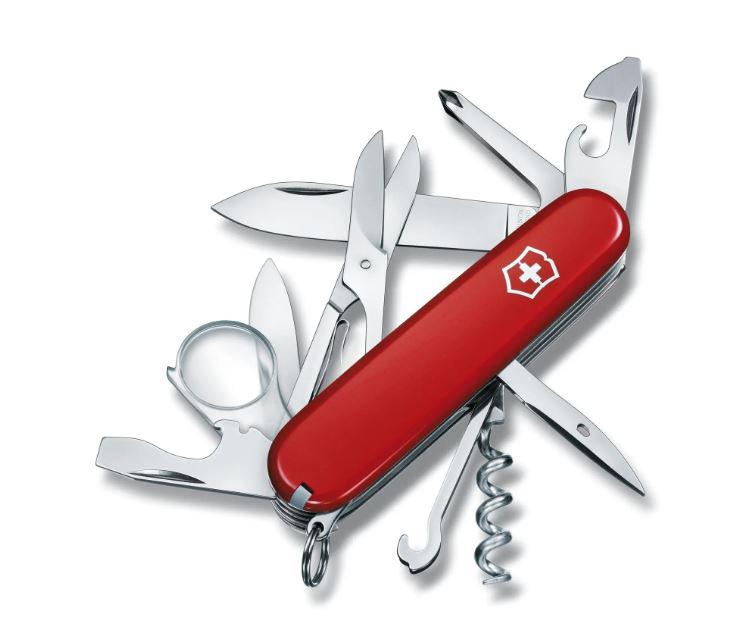 Victorinox Explorer multipurpose knife 16 uses