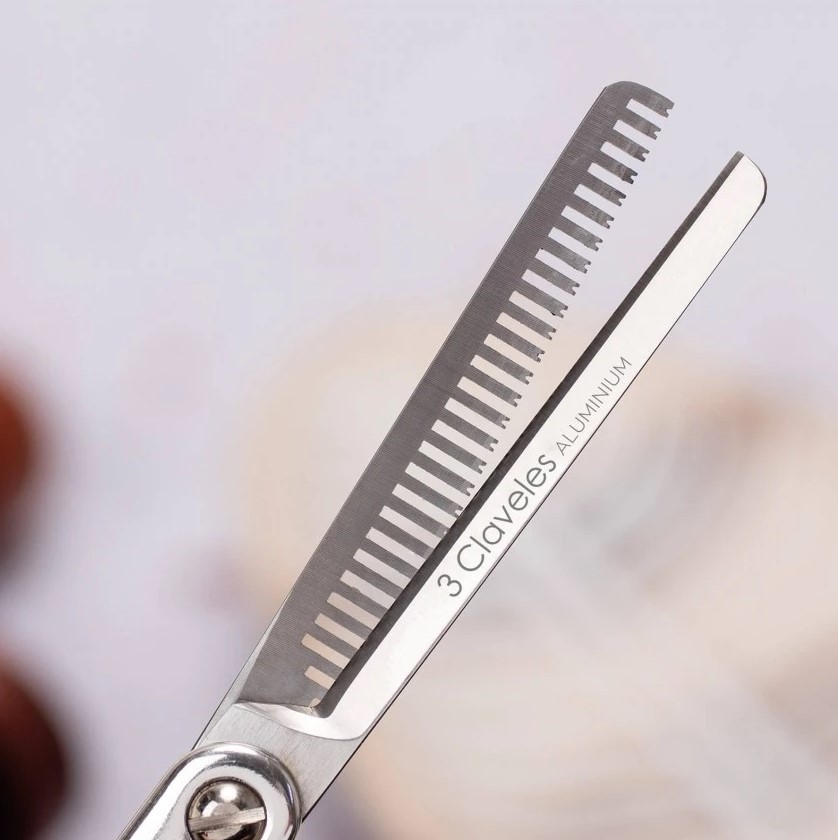 Linke Dur ES28 5,5" Friseurschere aus Edelstahl 3 Claveles