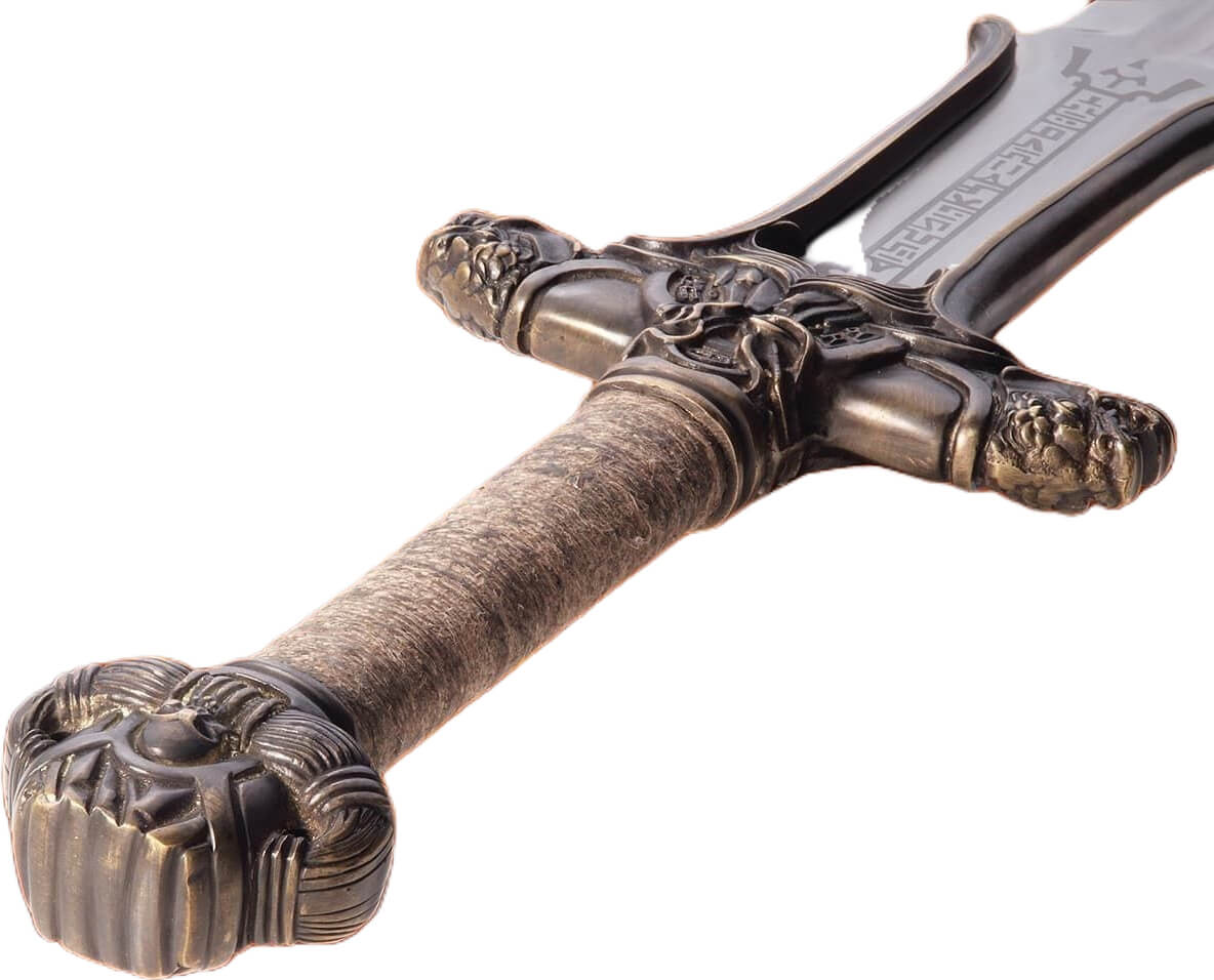 Windlass Espada Conan Atlantean fabricada en acero al carbono 1085