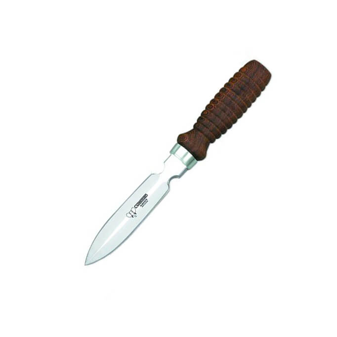 Cudeman gebogenes Stierkampfmesser. Gebogenes Halbmondmesser mit ...