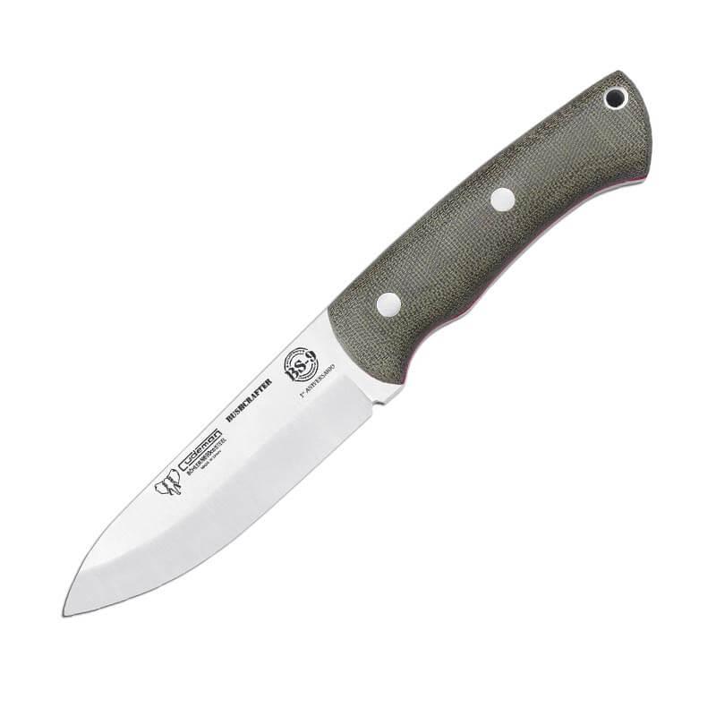 Cudeman Bushcraftmesser Mod. BS9. Griff aus Micarta-Segeltuch